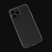 Torbica silikonska Ultra Thin with pluggy za iPhone 13 Pro Max 6.7 transparent