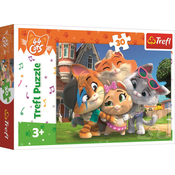 Trefl - Puzzle Friendship in cat land 44 cats - 1 - 39 kosov