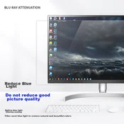 Llano Zaštitna folija protiv plave svetlosti za monitor, 27, 16:9