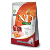 Farmina N&D dog PUMPKIN (GF) puppy medium & maxi, chicken & pomegranate 12 kg