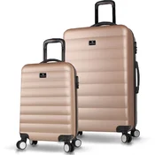 MyValice Set kofera 6551, 2 dela, Zlatne boje
