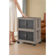Lavine 67 - Beige Light Blue Multi Purpose Cabinet