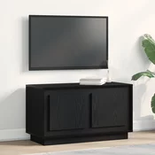 TV ormar Crni hrast 80 x 35 x 45 cm Konstruirano drvo