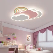 Bata i seka Deciji luster Oblak, Belo-roze