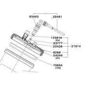 Aluminijast pokrov za BVD komplet 21014 SATA - 1 kos