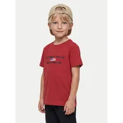 Beverly Hills Polo Club Majica P-SS26B-TS0132 Rdeča Regular Fit