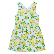Gap Poletna obleka 781880-00 Rumena Regular Fit