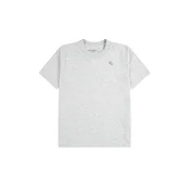 Abercrombie & Fitch Majica ESSENTIAL svetlo siva