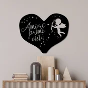 Wallity Zidna dekoracija Amore Prima Vista 1, 56 x 45 cm, Crna