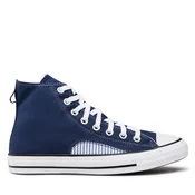 Modne superge Converse Chuck Taylor All Star Hickory Stripe A00480C Mornarsko modra
