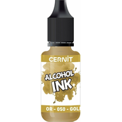 CERNIT barvno črnilo na alkoholni osnovi 20 ml | 050 gold