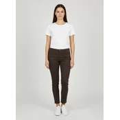 Elit Fashion Ženske pantalone 7/8, Braon