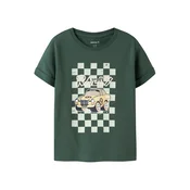 NAME IT Majica NMMVUX  svetlo rumena / temno zelena / bela