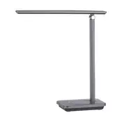 Stolna lampa, LED, 3,6 W, dodirno prekidače, EGLO Iniesta, siva 900957