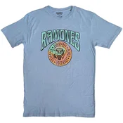 Ramones Crest Psych Light Blue XL Majica