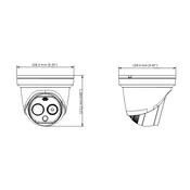 Hikvision DS-2TD1228-2/QA(BLACK) IP Kamera
