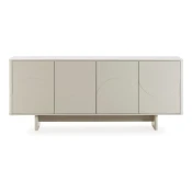 Kremno bela komoda 180x75x40 cm Solei – MOME