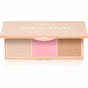 Paese Cotton Delight Contour Palette paleta za konturiranje nijansa 01 Pink 9 g