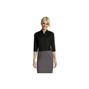 SOLS Effect ženska košulja sa 3/4 rukavima crna XL ( 317.010.80.XL )
