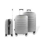 Hoffmanns 3-dijelni ABS set kofera Travelstar srebrna