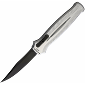 Piranha Knives Auto Rated-R OTF Silver