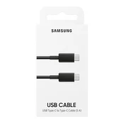 Samsung Kabel Samsung USB-C na USB-C 5A - črn