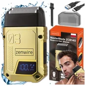 Zenwire Zenwire ZCB140 folijski brivnik, brezžični, USB-C, LED, IPX5, mokro/suho, (5000312716)