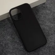 Maska Beautiful Shine Leather za iPhone 17 crna