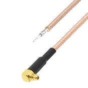 shumee Pigtail MMCX vtič RA RG316 za spajkanje 20 cm