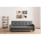 Atelier del Sofa Trosed na razvlacenje Hiko Svetlosivi