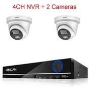 4K POE video sustav s 8MP kamerama, noćnim nadzorom i audio funkcijama