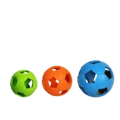 FLAMINGO Rubber Football, gumena, 6cm, razne boje