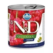Farmina N&D dog Quinoa Digestion Senior Lamb konzerva 140 g