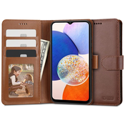 TECH-PROTECT WALLET GALAXY A14 5G BROWN (9490713931875)