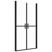 Vidaxl Vrata za tuš prozorna ESG (73-76)x190 cm