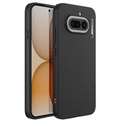 AVIZAR Ovitek za Nothing Phone 4a iz mehkega silikona Protiudarni Oleofoben, Črna, (5000273927)