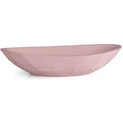 Casa Padrino luxury washbasin bowl pink 60.9 x 29.7 x H. 11.9 cm - Handmade concrete washbasin - Luxury bathroom accessories