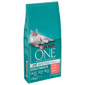 Purina ONE Adult losos & polnovredne žitarice - Varčno pakiranje: 2x9,75 kg