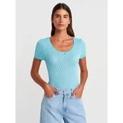 Dilvin Bluza Blusen modra