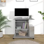 Stol za racunalo boja hrasta 80 x 50 x 75 cm konstruirano drvo