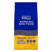 FISH4DOGS Working Dog Food White Fish Adult Small 15 kg