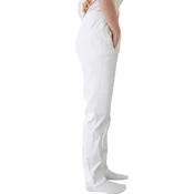 Nina Ženske medicinske pantalone na lastiš, Bele