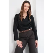 Trend Alacati Stili Ženska bluza Alc-X14777, Crna
