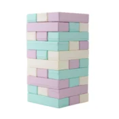 IGLU Set Tumbling Tower - Pastelni
