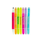 M&G Erasable Double, izbrisljiv tekst marker, 6 kos