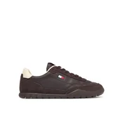 Superge Tommy Jeans Tj Low Leather Runner EN0EN03084 Rjava