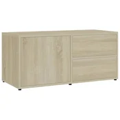 Vidaxl TV omarica sonoma hrast 80x34x36 cm iverna plošča