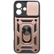 mobilNET plastični ovitek iPhone 16, roza (Cam)