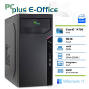 PCPLUS e-Office i7-14700 16GB 1TB NVMe SSD Windows 11 Pro stolno računalo