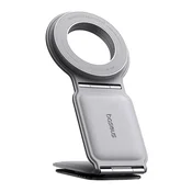 Avtomobilsko držalo Magnetno Baseus PrimeTrip Series C02 PU usnje, 360° - frosted grey